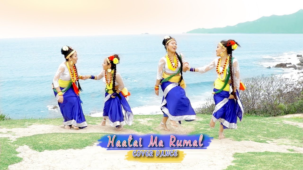 Haatai Ma Rumal   Nepali Jheure Song  Cover Dance   HKNDG