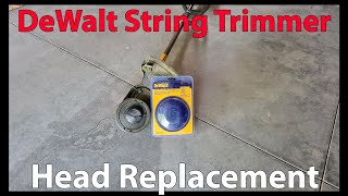 DeWalt String Trimmer Head Replacement by Huber's Ranch 5,872 views 1 year ago 4 minutes, 19 seconds