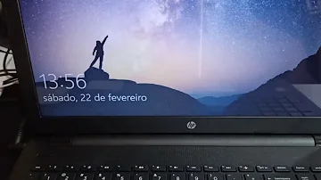 Como utilizar a barra no teclado do notebook?