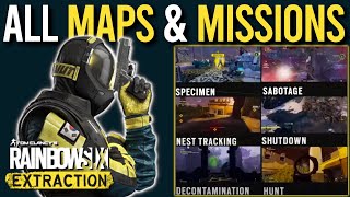 All Maps, Zones and Missions in Rainbow Six Extraction