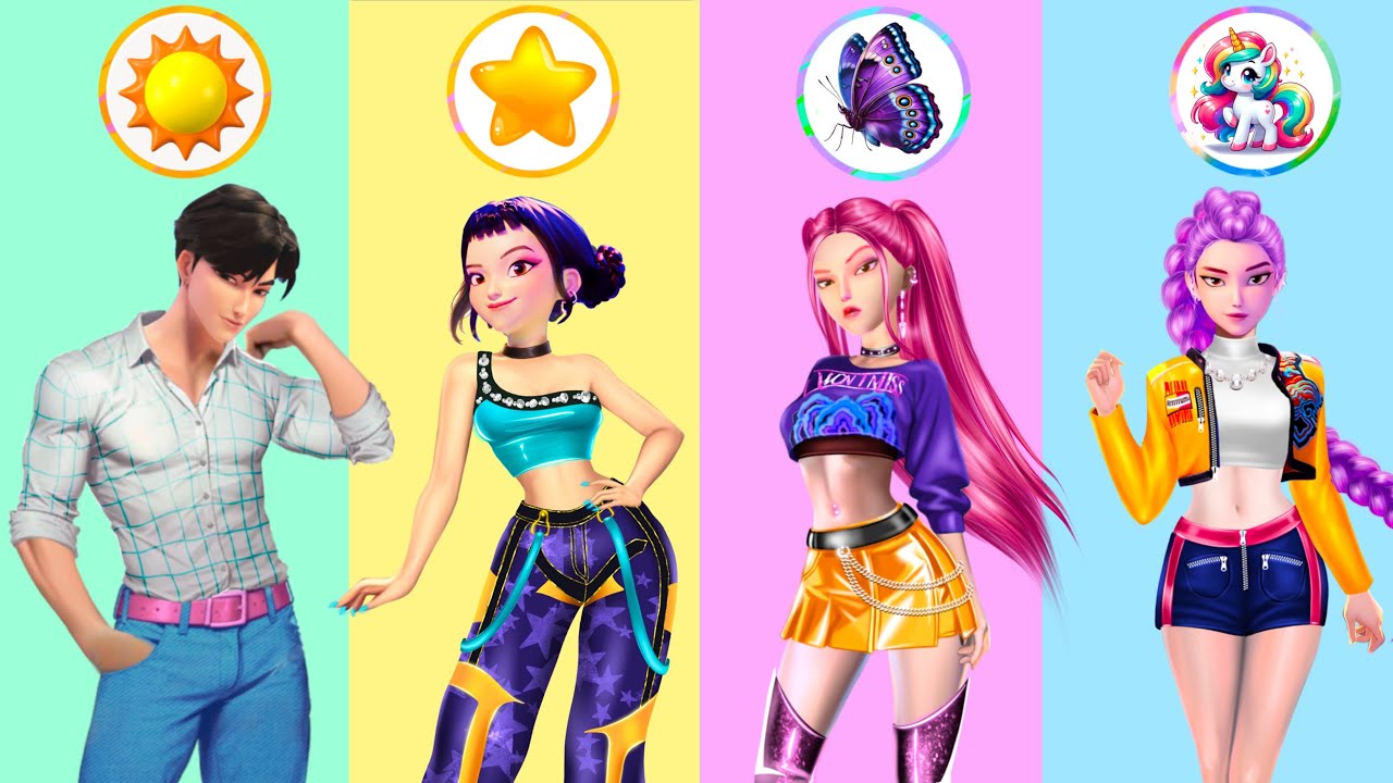 K-POP・アジア hide PerfectTreasures 🎉💥 K-Pop Demon Hunters Style Frenzy! Huntrix Join the New