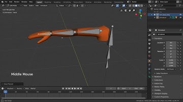 Inverse Kinematics - Blender Fundamentals - Part 34