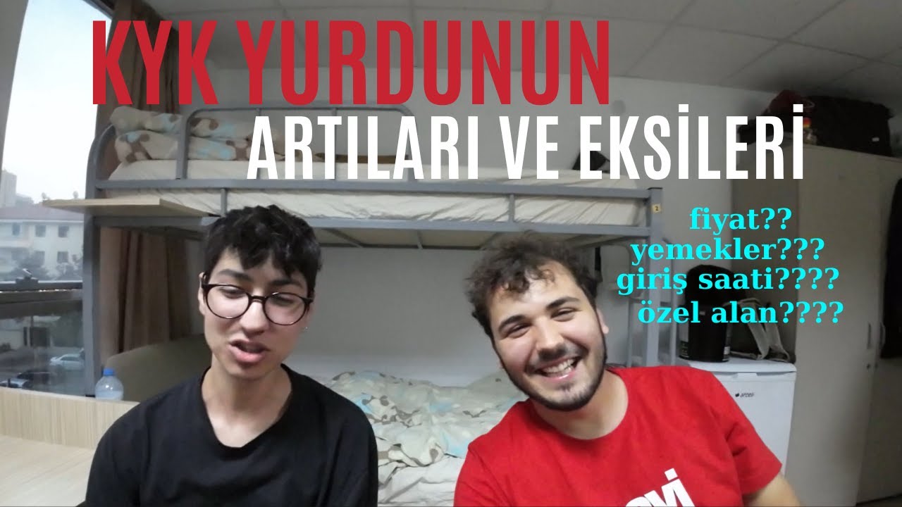 KYK HAKKINDA HER ŞEY! (kyk yurt) {yemek,fiyat,giriş saati...}