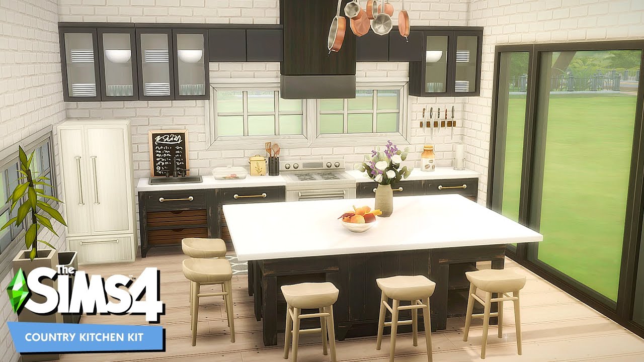 The Sims 4: Everything In The Country Kitchen Kit