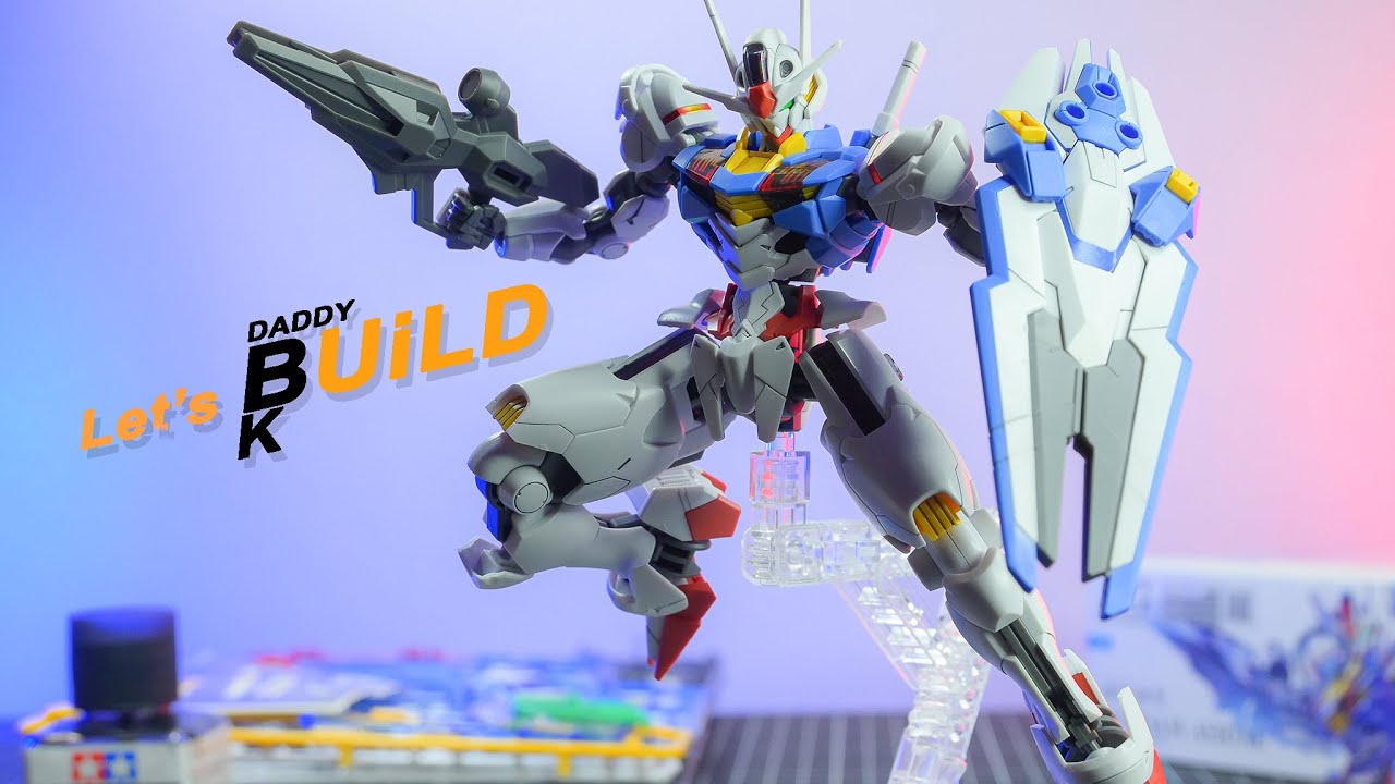 HG 1/144 GUNDAM AERIAL (No. 03) Mobile Suit Gundam THE WITCH FROM MERCURY | ASMR Unbox & Full Build