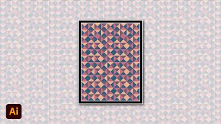 Match Highlights Geometric Pattern Design In Adobe Illustrator cc 2022 | Tutorial