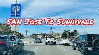 SAN JOSE TO SUNNYVALE CALIFORNIA DRIVE