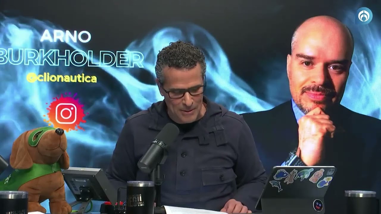 Juan Miguel Zunzunegui y Arno Burkholder Con Marco Antonio Regil