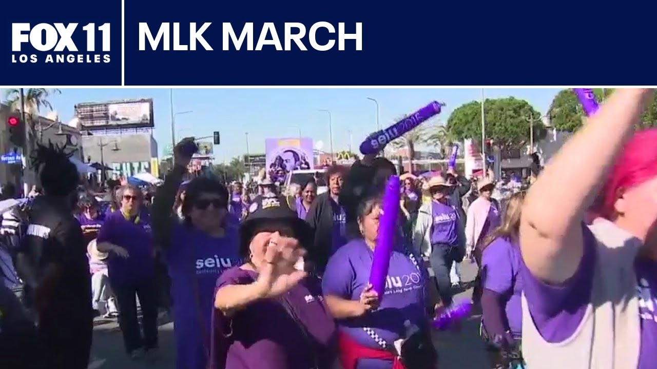 Thousands march to honor Martin Luther King Jr