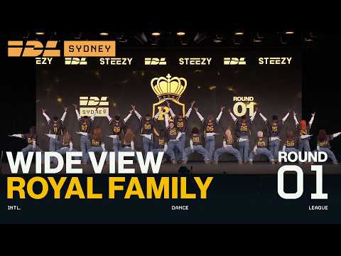 Royal Family Round 1 Wide View | IDL 2026 Sydney Series