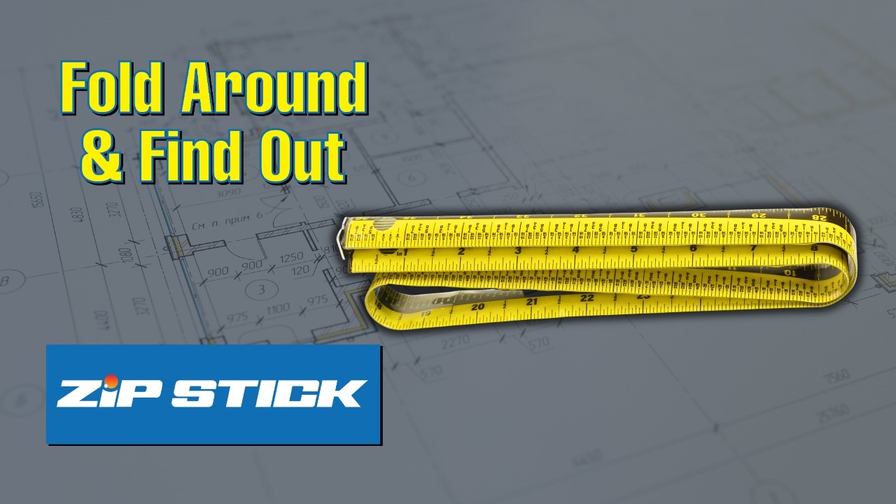 Zipstick Introducing the Zip Stick Lineup | A Better Measuring Tool - YouTube