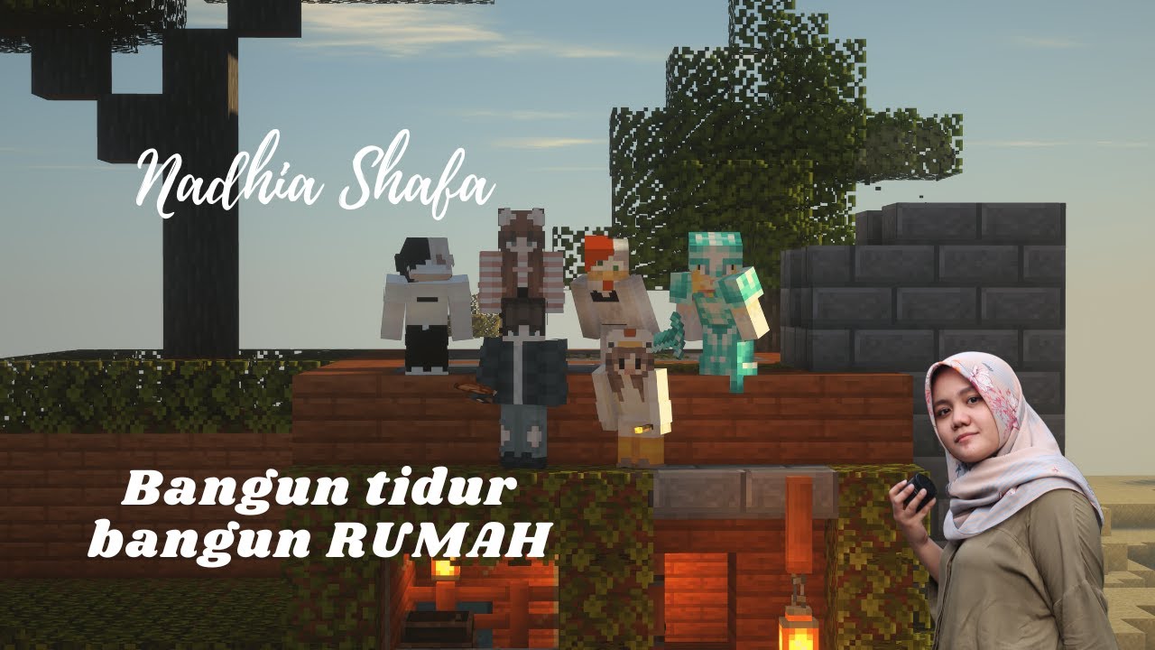 Bangun Rumah di Minecraft | Morning Peeps - YouTube