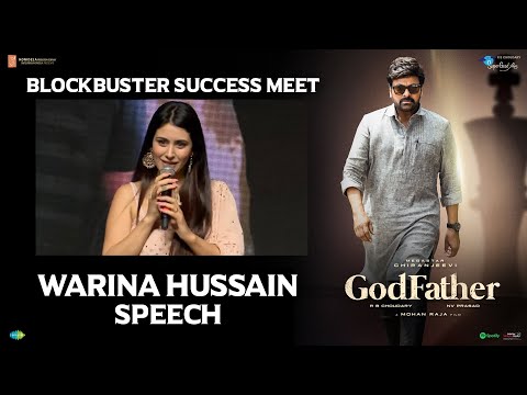 Warina Hussain Speech @ GodFather BlockBuster Success Meet