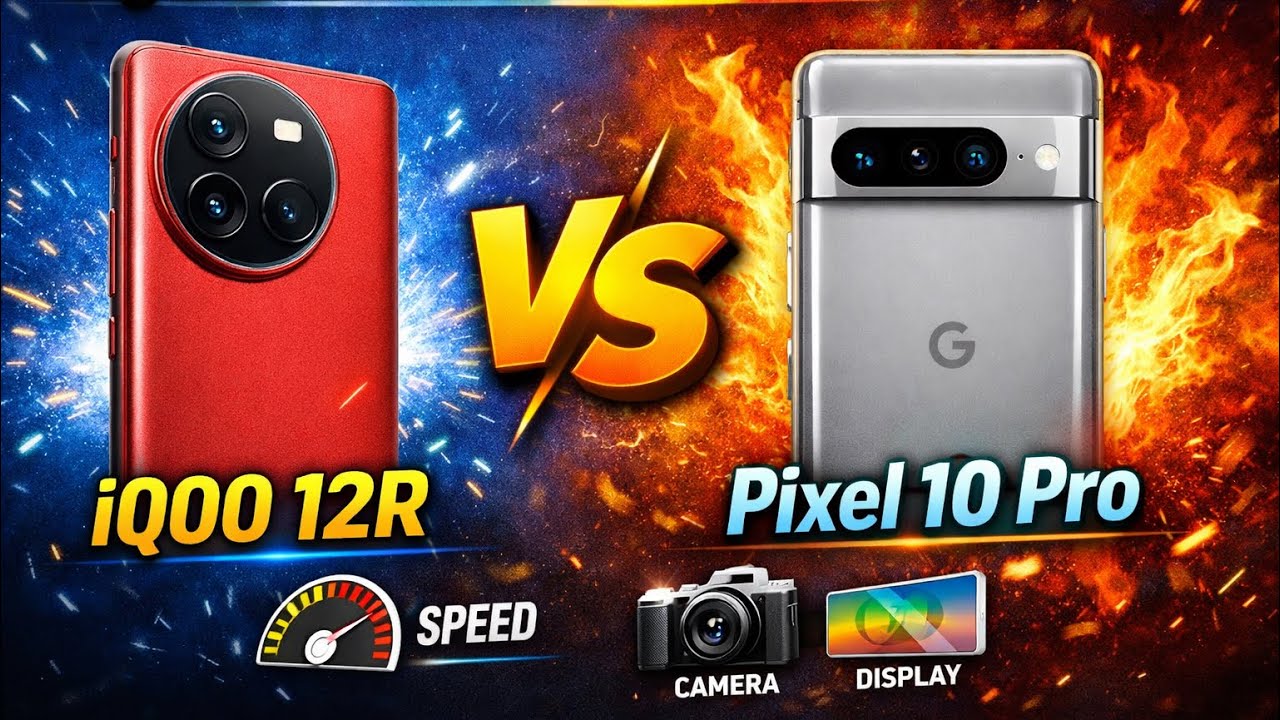 iQOO 15R vs Google Pixel 10 Pro Full Comparison 2026 - YouTube