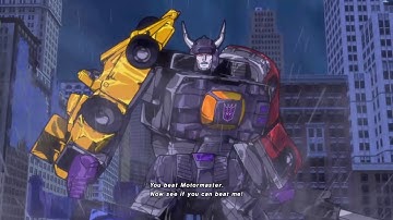 TRANSFORMERS: Devastation - Stunticons merge to become Menasor