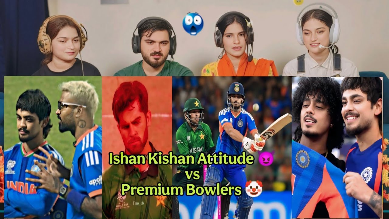 Ishan Kishan 🤯 vs Pakistani Premium Bowlers 🥶 | Savage Attitude Edit 😈 Reaction