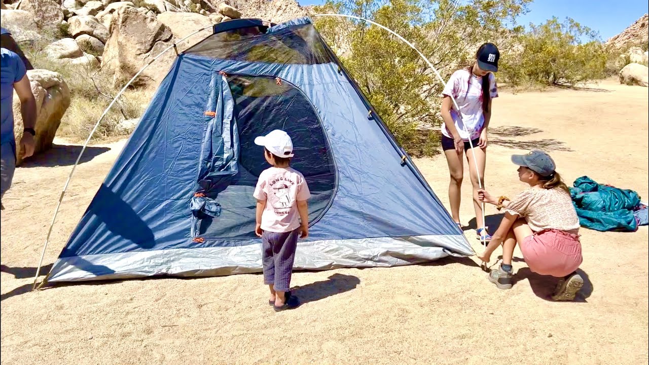 ПЕРВЫЙ РАЗ В КЕМПИНГЕ В ПУСТЫНЕ.. | Душ вдали от цивилизации
