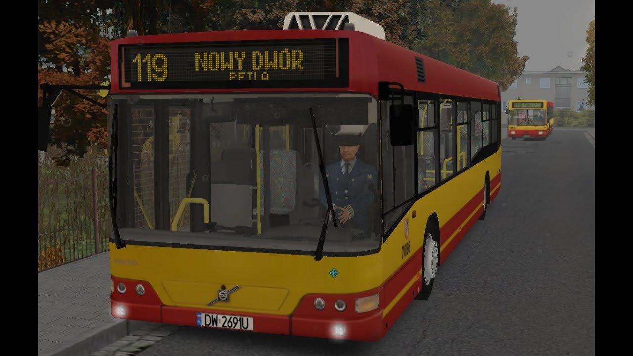 OMSI 2 - Wrocław Breslau: Linia 119 Nowy Dwór (Volvo 7700)