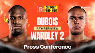 DANIEL DUBOIS VS. FABIO WARDLEY 2 PRESS CONFERENCE LIVESTREAM