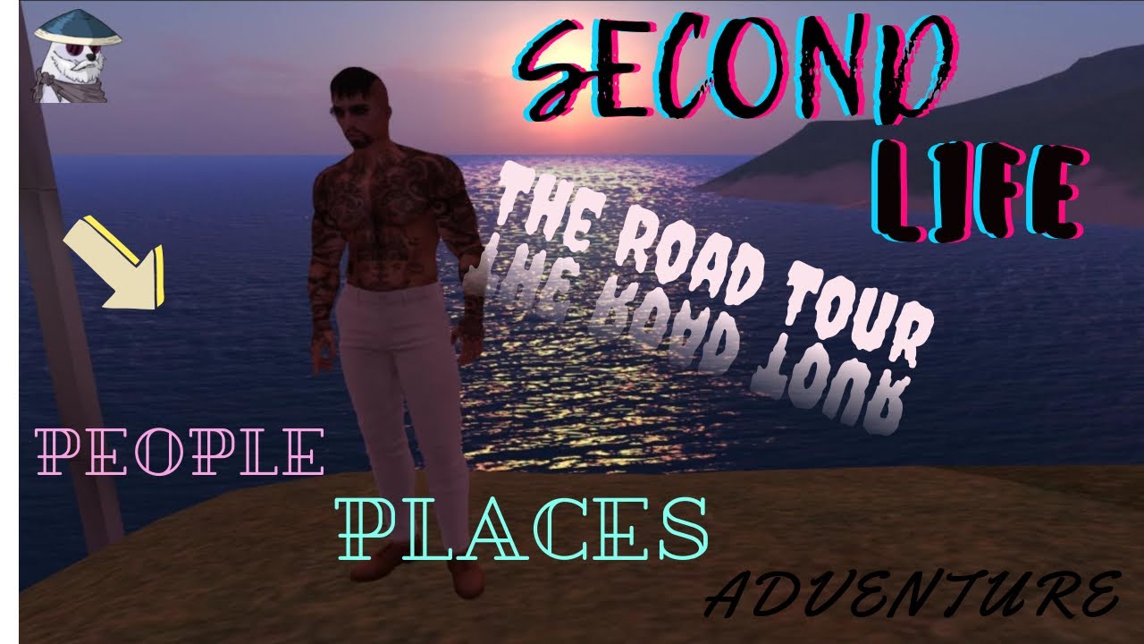 The Road Tour - Waterfront houses & the cool way to show land is private | Second Life
