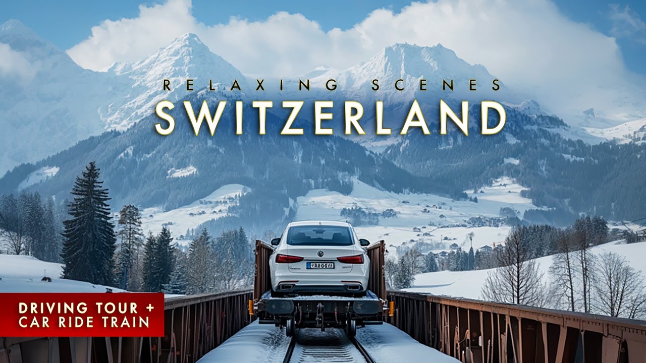 Epic Swiss Journey | Driving Tour & Car Train Ride Through the Alps
