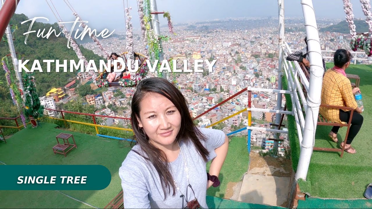 Single tree Kathmandu valley| hill swayambhu| tik tok| सिंगल ट्री काठमाडौँ |