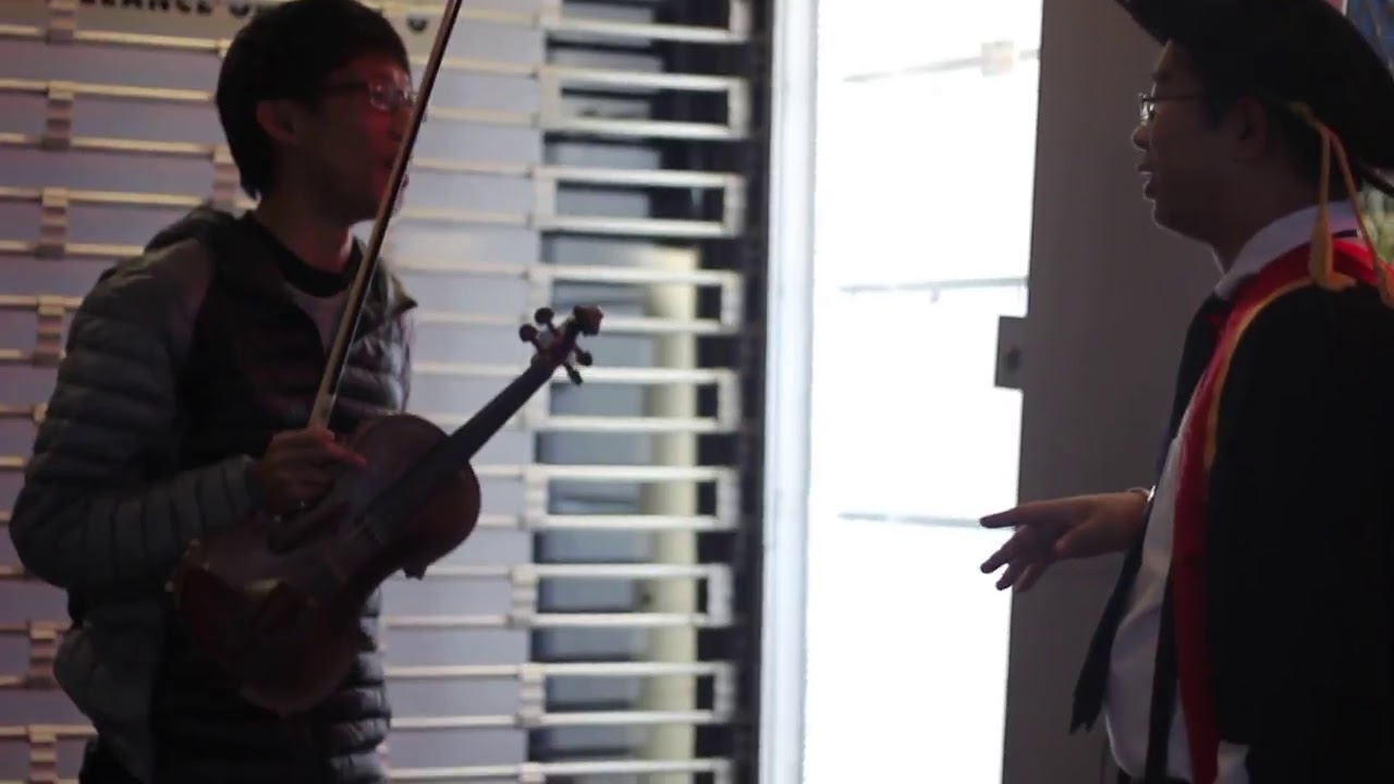 Andy Yang performing in Auckland, New Zealand