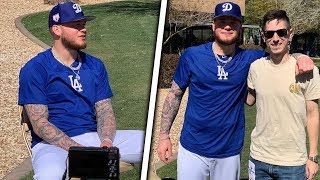 I INTERVIEWED ALEX VERDUGO DODGERS #1 PROSPECT