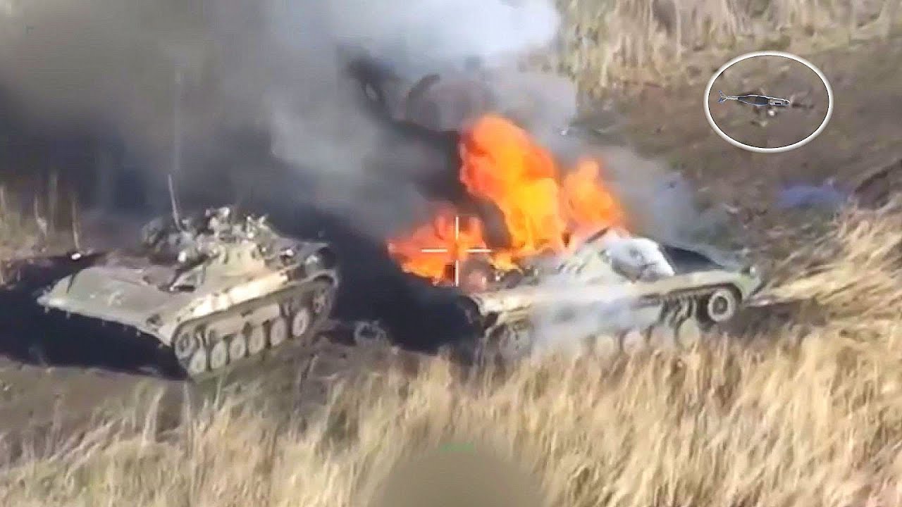 This New tactic turns Russian Tank into a Fireball