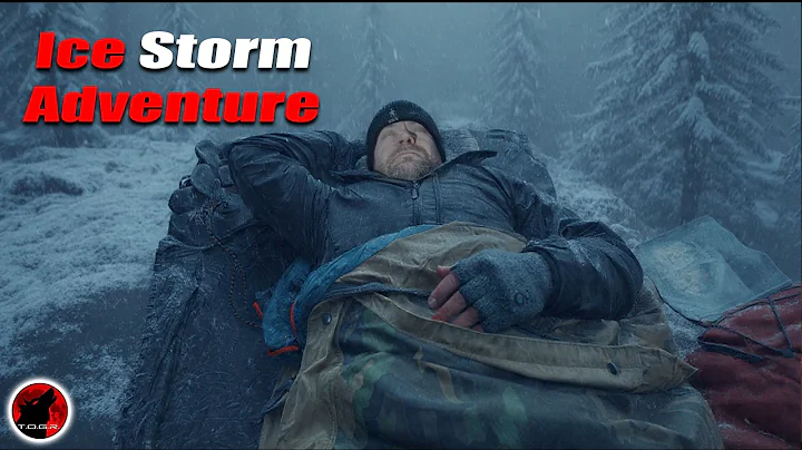 Ice Storm Camping - Heavy Freezing Rain Makes for A Dangerous Camp