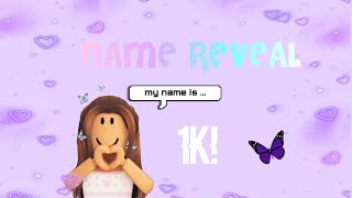 name reveal! | 1k subs | superkittyninja 🦋 screenshot 5