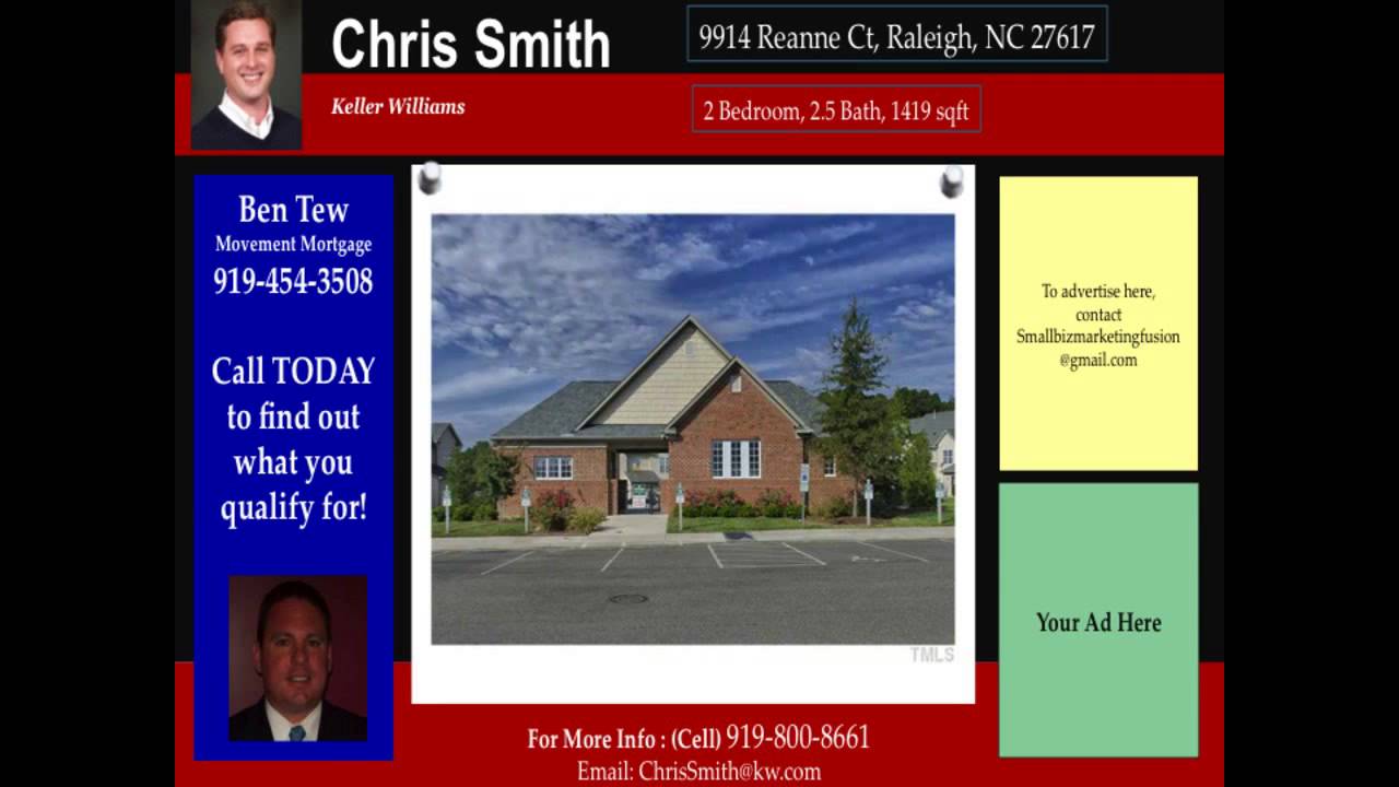 Townhome expert Chris Smith in Brier Creek 27617