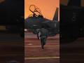 Fighter Jet F-16 Fly At Full Speed In Emergency