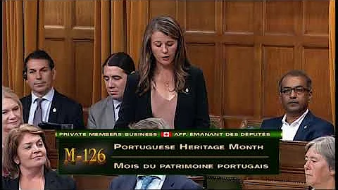 Julie Dzerowicz Introduces Private Member's Bill M-126 to Recognize Portuguese Heritage Month