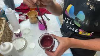 Mixing pigments for Pearl Technique | Teaching Video!