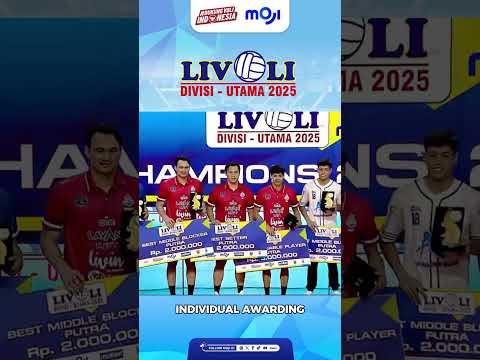 Mega dkk Juara Moji Volley Cup 2025 #shorts #megawatihangestri #juara #volleyball #voliindonesia