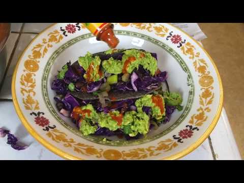 Roasted Butternut Squash Tacos with Guacamole!