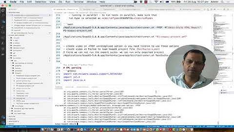 SoapUI  - FPDF UnrecognizedOptionException |  XLS, HTML, RTF, CSV, TXT and XML report format