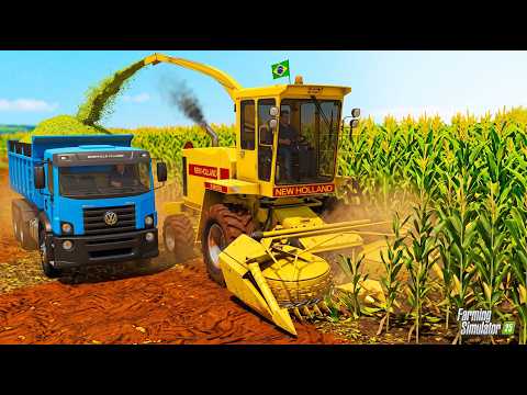 FABINHO'S NEW FORAGE HARVESTER - FARMING SIMULATOR 25 - EP 35 (PARANAZÃO)