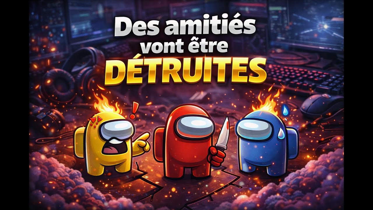 AMONG US : Soirée Trahison !