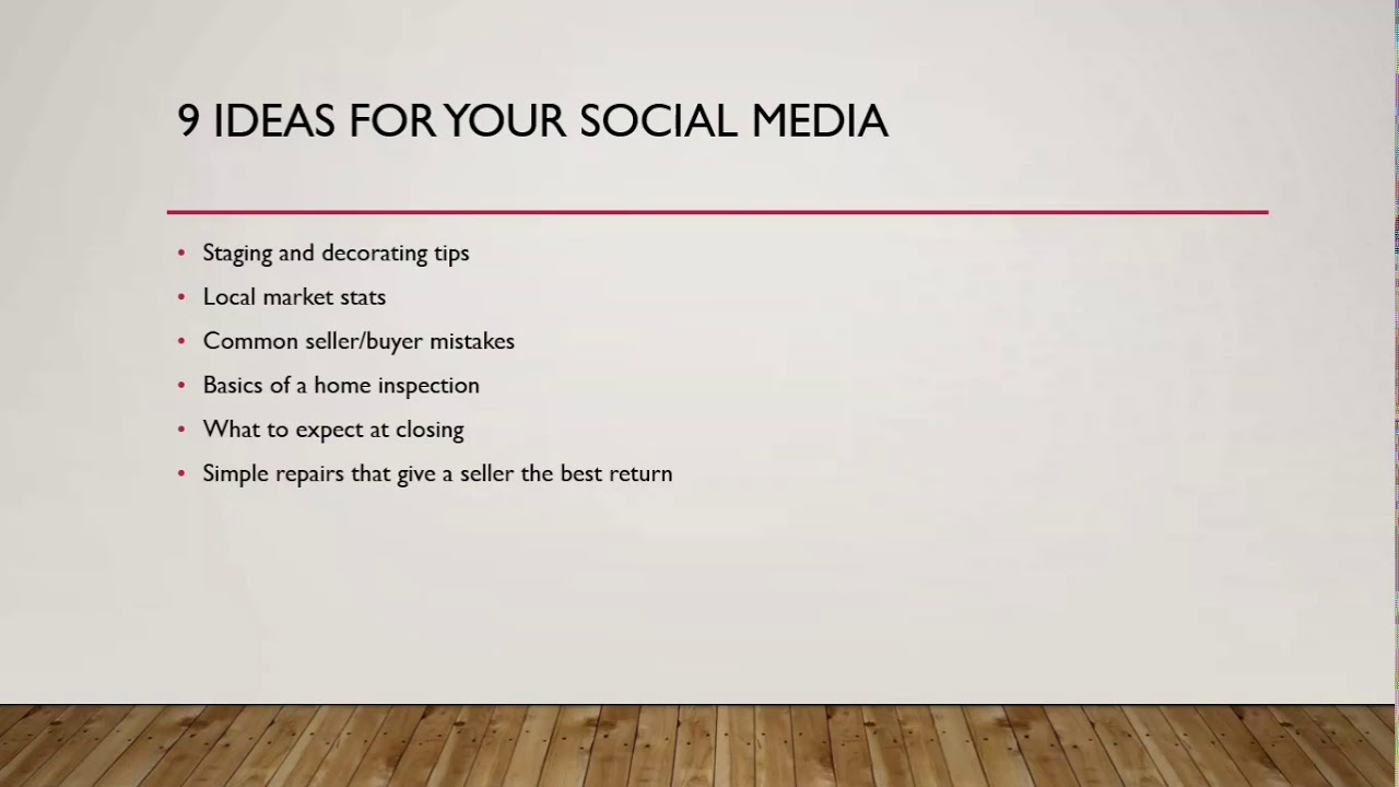 9 Things to Post - YouTube