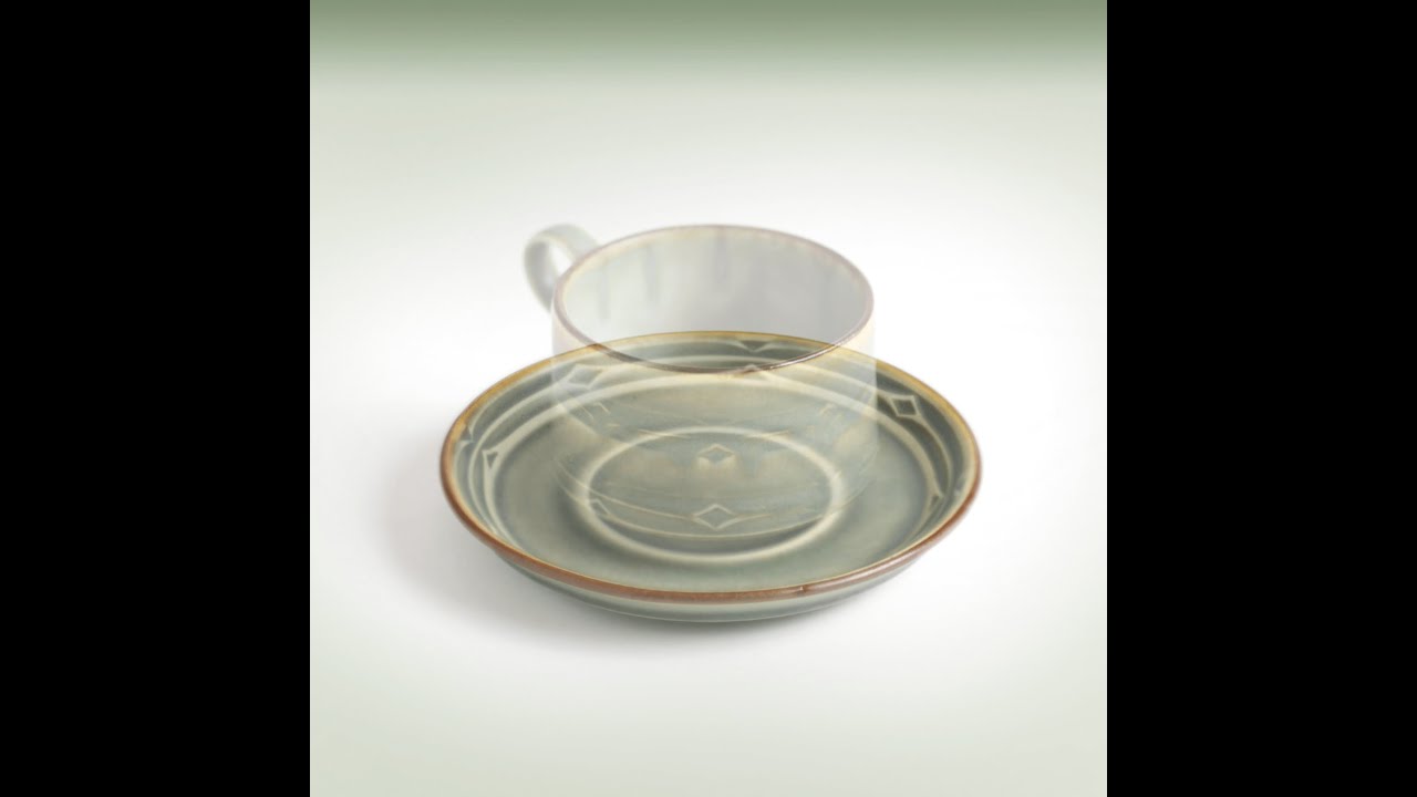 イェンス・クイストゴー 『ルーン』カップ＆ソーサー 北欧ヴィンテージ