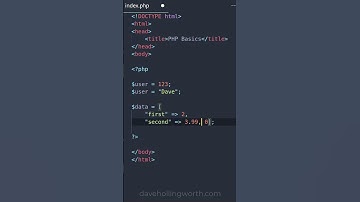 PHP in 60 Seconds: The Basics #php #project #technology
