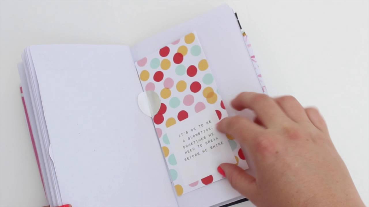 Close up Anxiety and Depression fighting Scrapbook Theseglitteryhands