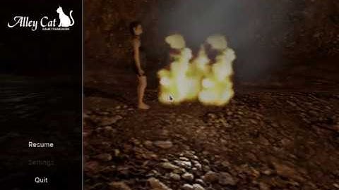 AlleyCat - New Cave Scene and Learning Shaders & Particles