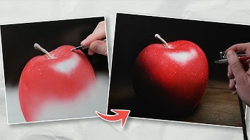 SIMPLE Apple Painting! Full Tutorial (part 2 of 2)
