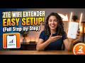 ZTE WiFi Extender Setup | How to Connect ZTE Extender with Router