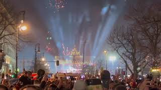 New Years Night 2025 Berlin Brandenburg Gate