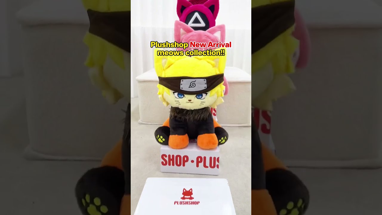 Plushshop New Arrival Meows Collection Diobrando Nikki Squidgame2 Naruto Douma