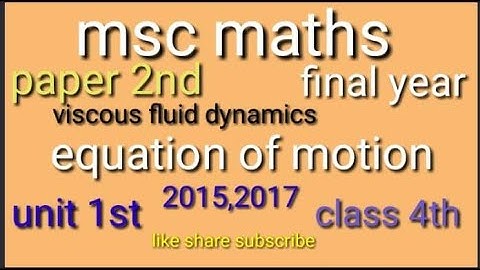 MSC math